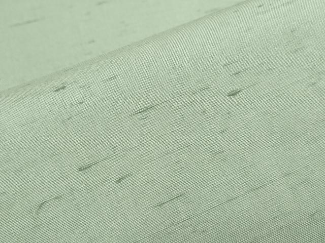 平和屋着物●本加賀友禅 岡本幸治監修 白山紬 色無地 夏虫色 正絹 逸品 CABH3764th