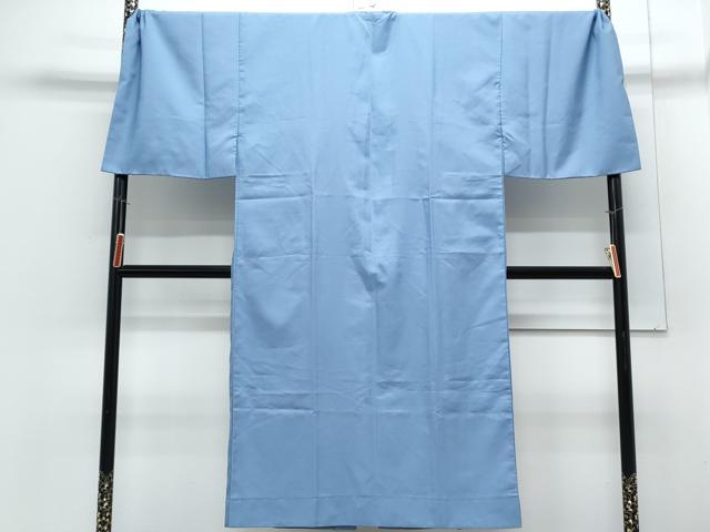 平和屋着物●男性 長襦袢 無双仕立て 青藤色 洗える着物 CABH3767th