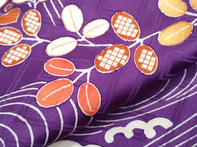 平和屋着物●豪華振袖 流水花文 正絹 逸品 CABH3779th