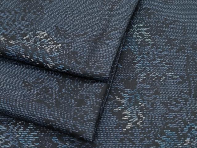 平和屋着物●本場大島紬 草葉文 さが美扱い 正絹 逸品 CABH3794th