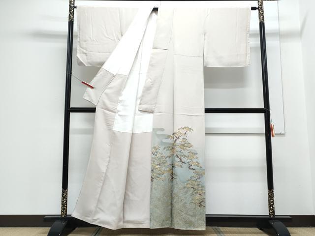 平和屋着物●豪華色留袖 枝松文 暈し染め 金彩 正絹 逸品 CABH3797th