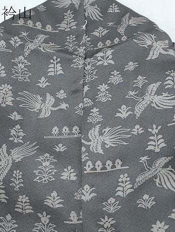 平和屋着物●訪問着 刺繍 鳳凰花唐草文 暈し染め 金彩 正絹 逸品 CABH3810th