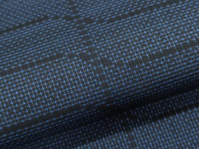 平和屋着物●本場大島紬 9マルキ 瓦文 ロング丈 正絹 逸品 CABH3812th