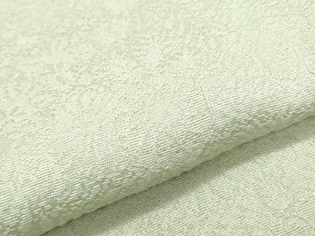 平和屋着物●上質な色無地 辻が花地紋 裏葉柳色 正絹 逸品 CABH3824th