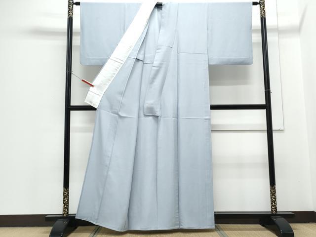 平和屋着物*夏物 色無地 絽 秘色色 正絹 逸品 CABH3837th