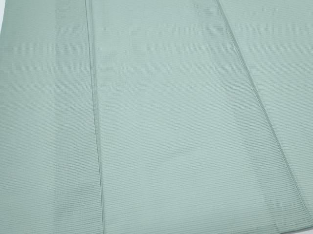 平和屋着物*夏物 色無地 絽 青磁鼠色 洗える着物 CABH3893th