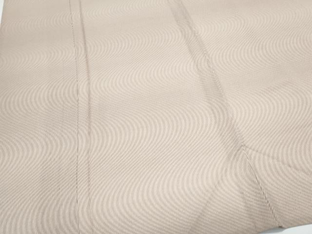 平和屋着物*夏物 江戸小紋 伊予縞 反端付き 正絹 逸品 CABH3902th