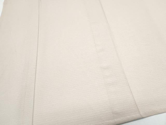 平和屋着物*夏物 色無地 絽縮緬 灰桜色 正絹 逸品 CABH3917th