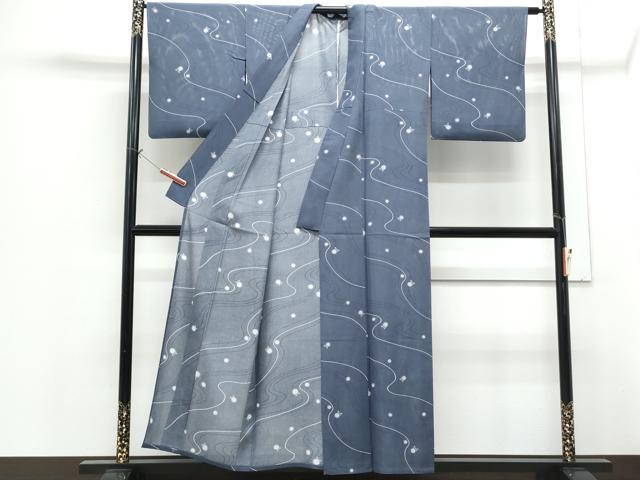 平和屋着物*夏物 小紋 絽 蛍 正絹 逸品 CABH3928th