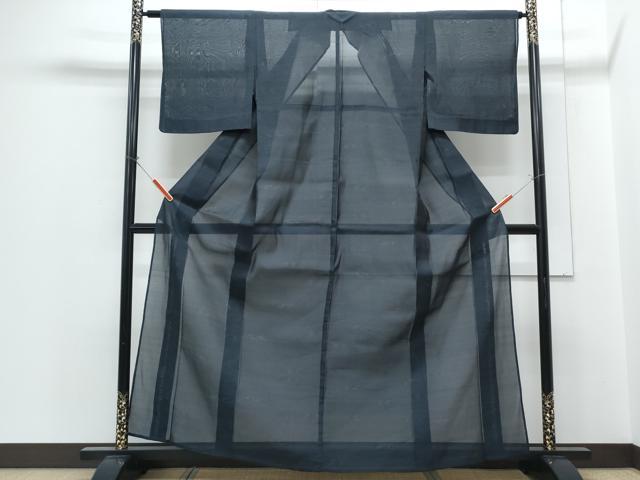 平和屋着物*夏物 本場大島紬 夏大島 吉祥文 正絹 逸品 CABH3948th