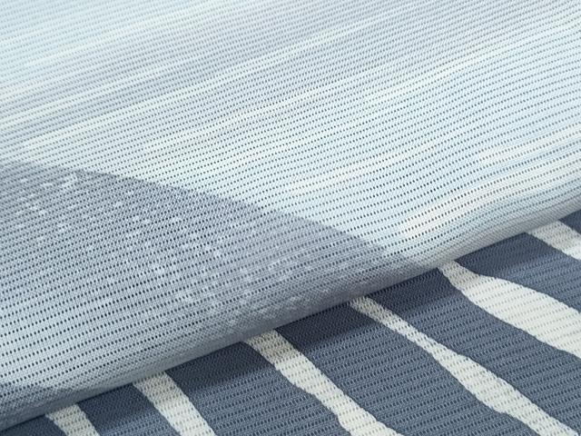 平和屋着物*夏物 訪問着 絽 遠山文 正絹 逸品 CABH3963th