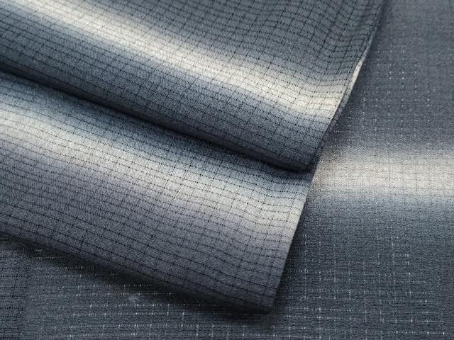 平和屋着物*夏物 小紋 絽 石畳文 正絹 逸品 CABH3964th