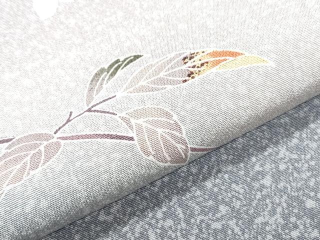 平和屋着物●訪問着 友禅 枝花文 暈し染め 正絹 逸品 CABH3974th