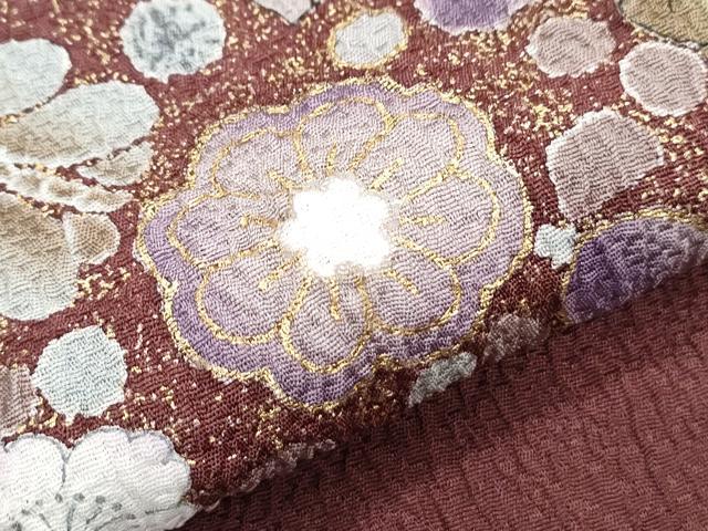 平和屋着物●訪問着 辻が花 暈し染め 金彩 正絹 逸品 CABH3979th
