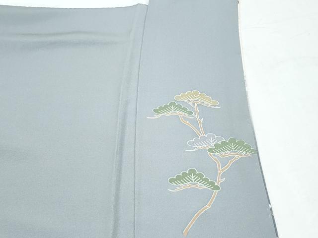 平和屋着物●訪問着 友禅 風景花文 暈し染め 正絹 逸品 未使用 CABH3999th