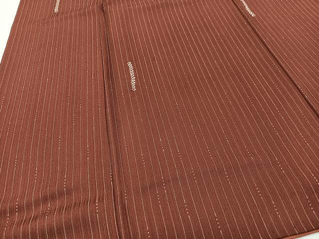 平和屋着物■上質な小紋 縞 正絹 逸品 CABH4025xe