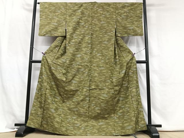 平和屋着物■上質な紬 霞文 正絹 逸品 CABH4051xe