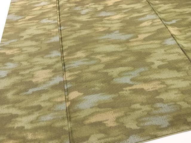 平和屋着物■上質な紬 霞文 正絹 逸品 CABH4051xe