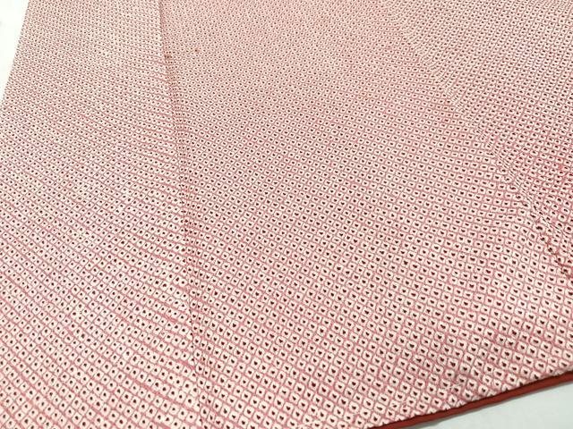 平和屋着物■大変加工の良い総絞り小紋 正絹 逸品 CABH4104xe
