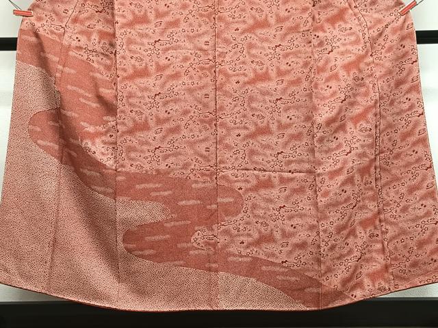 平和屋着物■訪問着 流水枝梅文 正絹 逸品 CABH4125xe