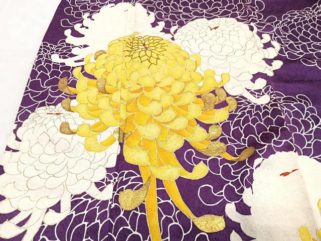 平和屋着物●豪華振袖 乱菊 金銀彩 正絹 逸品 CABH4135xe