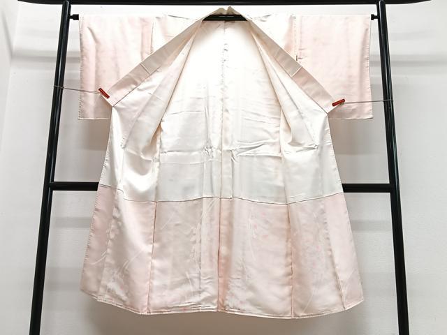 平和屋着物■長襦袢 袷 舞花文 正絹 逸品 CABH4195xe