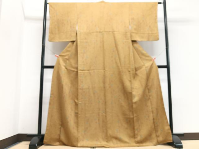 平和屋着物■上質な小紋 枝垂れ桜文 正絹 逸品 CABH4234xe