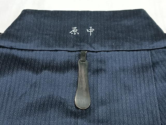平和屋着物●男性 行灯袴 縞 正絹 逸品 CABH4237xe