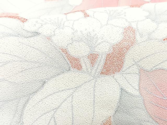 平和屋着物■訪問着 草花文 暈し染め 正絹 逸品 CABH4251xe