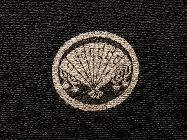 平和屋着物■豪華黒留袖 作家物 飛鶴浜松文 金彩 正絹 逸品 CABH4277xe