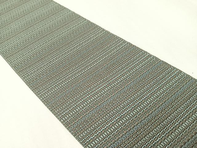 平和屋着物●男性 本場筑前博多織 角帯 斜線文 正絹 逸品 CABH4406vp