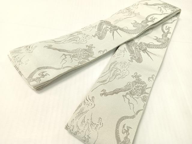 平和屋着物●男性 角帯 博多織 雲龍 CABH4417vp
