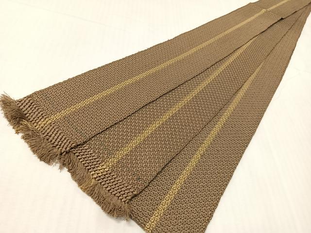 平和屋着物●男性 角帯 間道 正絹 逸品 CABH4424vp