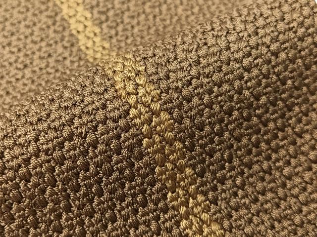 平和屋着物●男性 角帯 間道 正絹 逸品 CABH4424vp