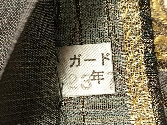 平和屋着物▽螺鈿 袋帯 スリーシーズン 春夏秋 唐織 更紗丸文 金彩 正絹 逸品 CABH4505vp