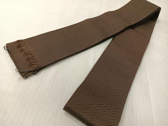 平和屋着物●男性 角帯 吉祥文様 赤墨色 CABH4565vp