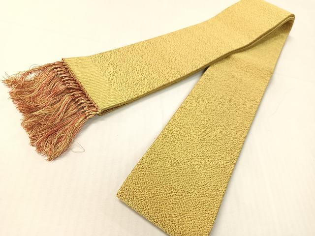 平和屋着物●男性 本場筑前博多織 角帯 霞文 正絹 逸品 CABH4578vp