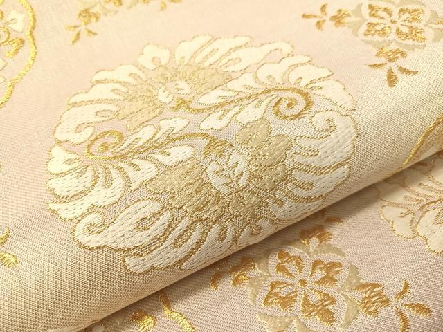 平和屋着物●六通柄袋帯 唐織 花丸文 金銀糸 やまと誂製 正絹 逸品 CABH4691vp