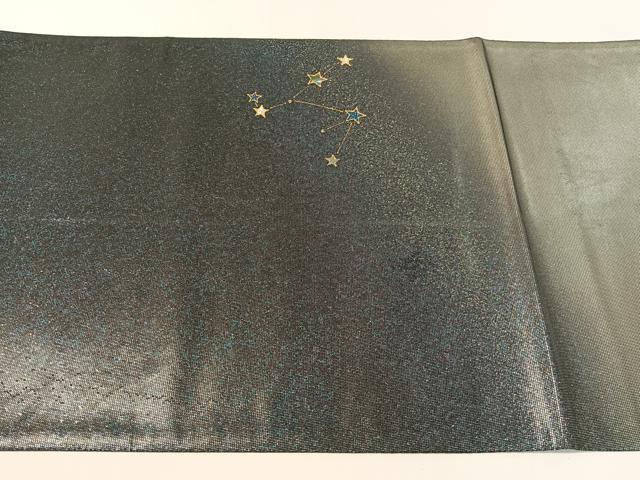 平和屋着物●螺鈿 太鼓柄袋帯 星座 天秤 金銀糸 正絹 逸品 CABH4787vp