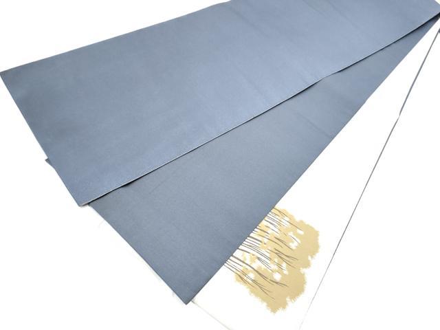 平和屋着物●太鼓柄袋帯 紹巴 風景文 金糸 正絹 逸品 CABH4878hy