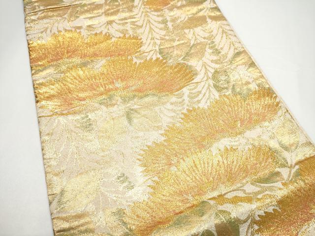 平和屋着物●西陣 織楽浅野 六通柄袋帯 松 正絹 逸品 CABH4921hy
