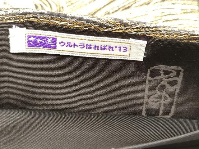 平和屋着物●西陣の名門 加納幸謹製 六通柄袋帯 流水文 金銀糸 さが美扱い 正絹 逸品 CABH5046hy