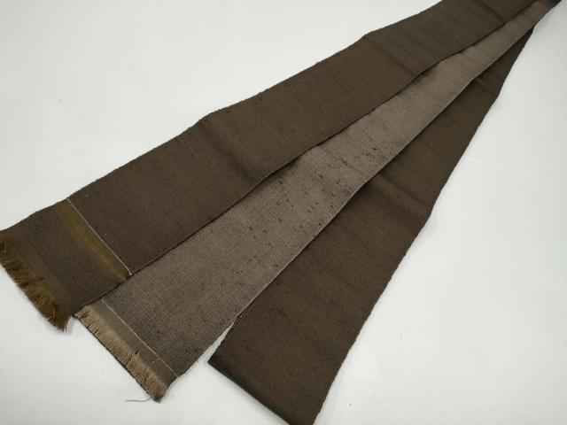 平和屋着物●男性 角帯 紬地 霞文 正絹 逸品 CABH5065hy