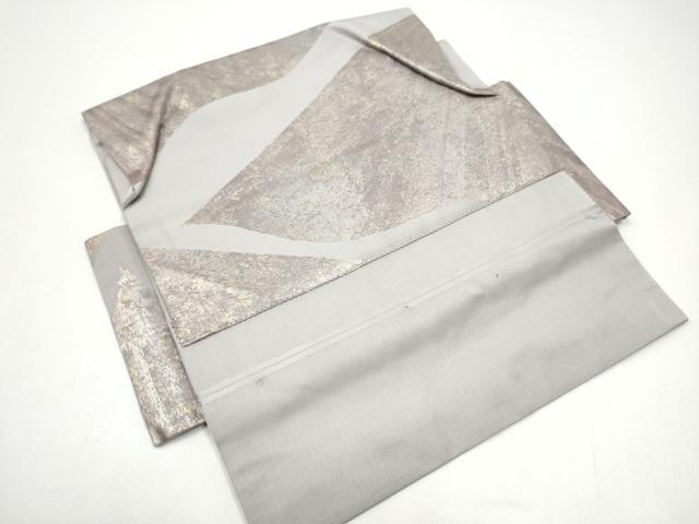 平和屋着物●西陣 川島織物 つけ帯 霞文 金彩 引箔 正絹 逸品 CABH5082hy