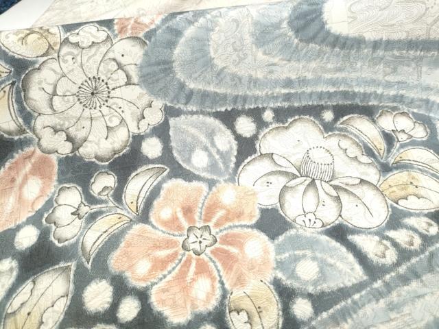 平和屋着物●九寸名古屋帯 作家物 辻が花 正絹 逸品 CABH5126hy