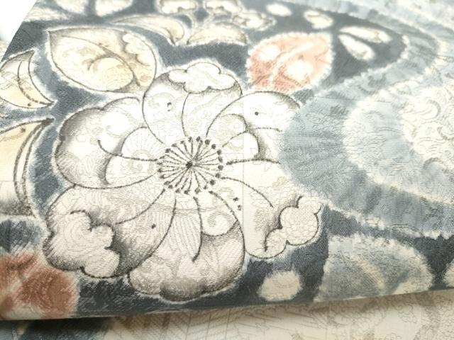 平和屋着物●九寸名古屋帯 作家物 辻が花 正絹 逸品 CABH5126hy