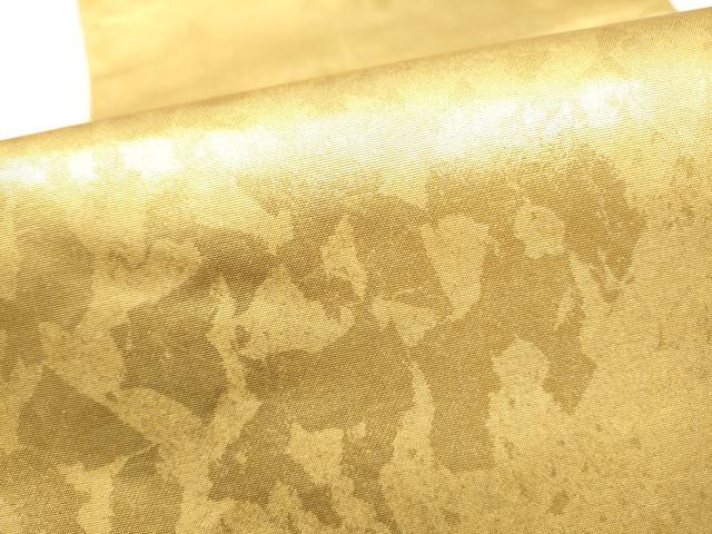 平和屋本店●西陣 長嶋成織物 ながしま帯 六通柄袋帯 霞文 本金箔 瀞金錦 証明書付き 正絹 逸品 CABH5158hy