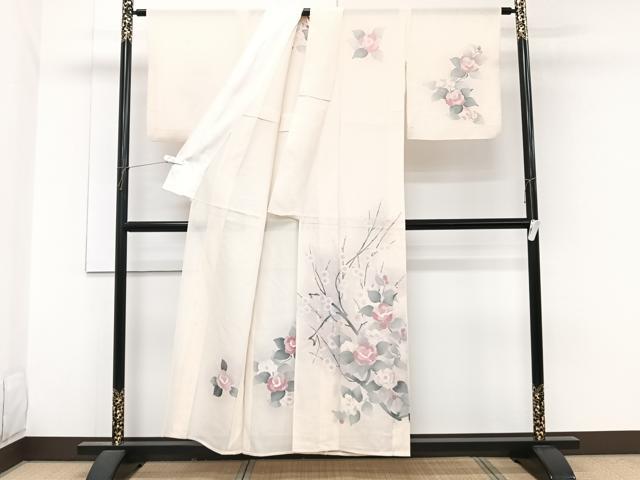 平和屋着物*夏物 訪問着 絽 枝梅花文 正絹 逸品 CABH5221xi