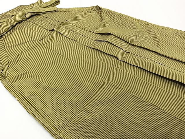 平和屋着物●男性 行灯袴 縞 洗える着物 CABH5231xi