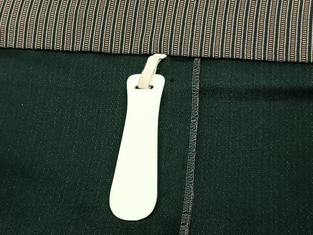 平和屋着物●男性 行灯袴 縞 正絹 逸品 CABH5232xi
